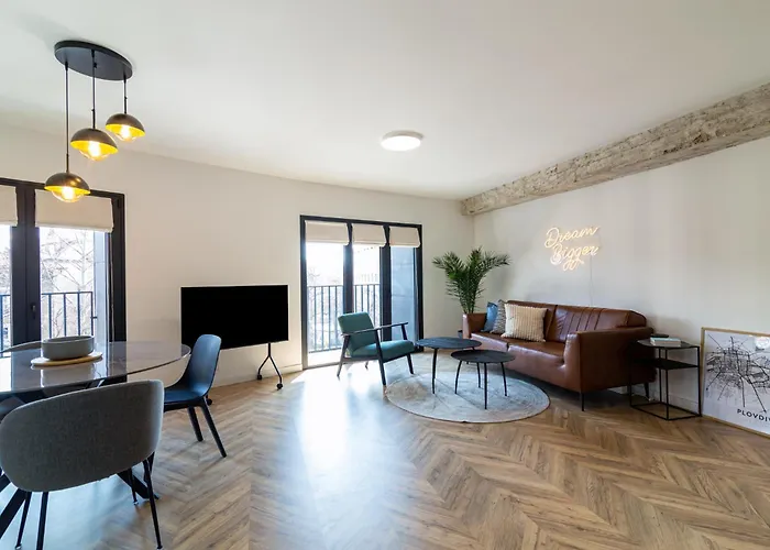 Lejlighed Vintage Parkside Whit Free Parking Near Center *